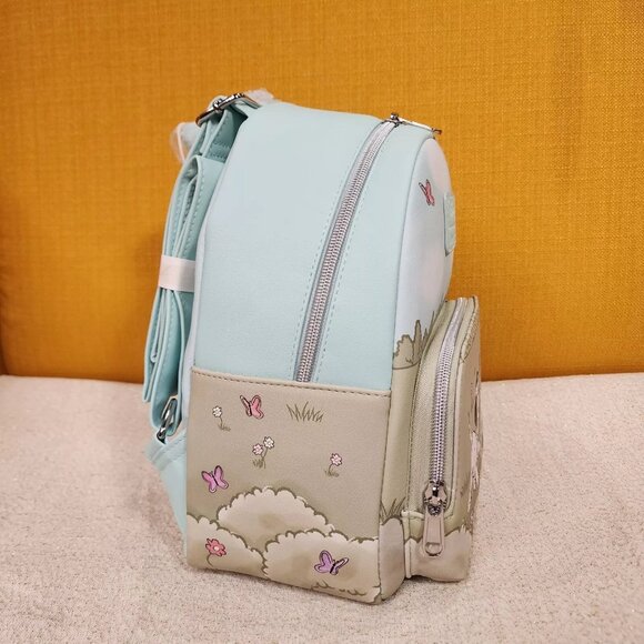 Loungefly Disney 101 Dalmatians Flower Field Play Time Mini Backpack NEW - Picture 2 of 10